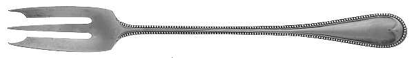 Bead (Sterling, 1893) Oyster Fork