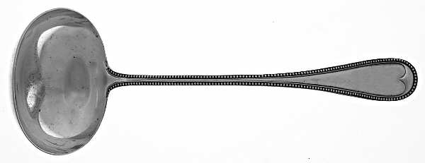 Bead (Sterling, 1893) Oyster Ladle Solid Piece