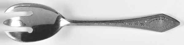 Chatham No. 3 (Sterling, Engraved, 1915) Ice Cream Fork