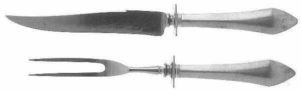 Chatham (Sterling, 1915) Small Steak 2-Piece Carving Set w/Stainless Blade