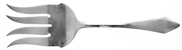 Chatham (Sterling, 1915) Oversize Solid Salad Servng Fork