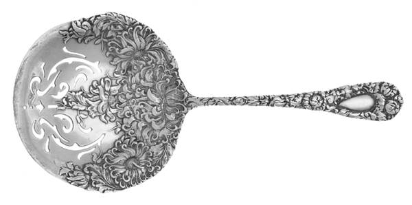 Chrysanthemum (Sterling, 1893) Small Confection Spoon