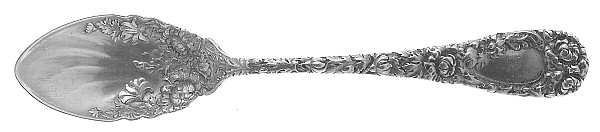 Chrysanthemum (Sterling, 1893) Ice Cream Spoon Individual
