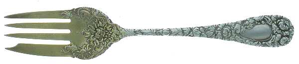 Chrysanthemum (Sterling, 1893) Individual Salad Fork