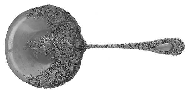 Chrysanthemum (Sterling, 1893) Solid Bon Bon Spoon