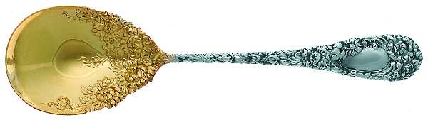 Chrysanthemum (Sterling, 1893) Large Jelly Spoon