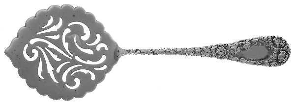 Chrysanthemum (Sterling, 1893) Large Cucumber Server
