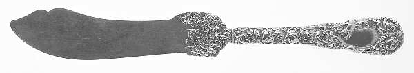 Chrysanthemum (Sterling, 1893) Individual Solid Fish Knife