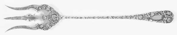 Chrysanthemum (Sterling, 1893) Small Lettuce Serving Fork