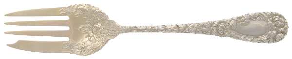 Chrysanthemum (Sterling, 1893) Individual Salad Fork