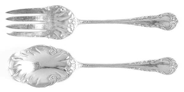 Cromwell (Sterling, 1893) (2 Pc) Solid Salad Set