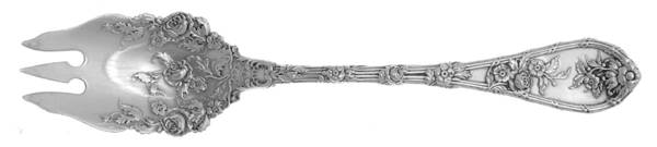 Dauphin (Sterling, 1897, No Monograms) Ice Cream Fork