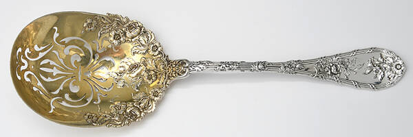 Dauphin (Sterling, 1897, No Monograms) Ice Serving Spoon Large