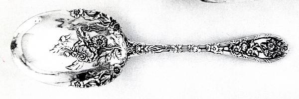 Dauphin (Sterling, 1897, No Monograms) Caddy Scoop