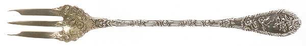 Dauphin (Sterling, 1897, No Monograms) Oyster Fork