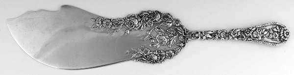 Dauphin (Sterling, 1897, No Monograms) Solid Ice Cream Slicer