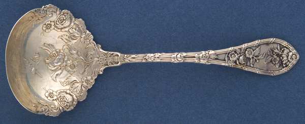 Dauphin (Sterling, 1897, No Monograms) Solid Piece Cream Ladle