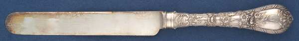 Dauphin (Sterling, 1897, No Monograms) Old French Hollow Knife with Bolster