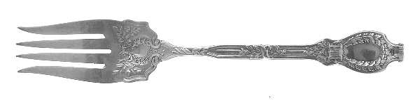 Du Barry (Sterling, 1901) Individual Salad Fork