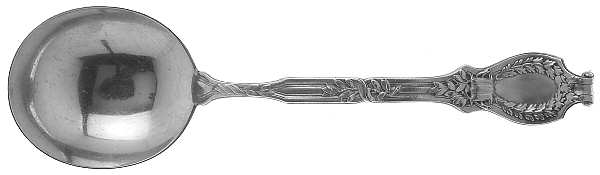 Du Barry (Sterling, 1901) Round Bowl Soup Spoon (Gumbo)