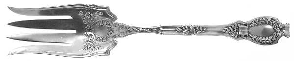 Du Barry (Sterling, 1901) Solid Salad Serving Fork