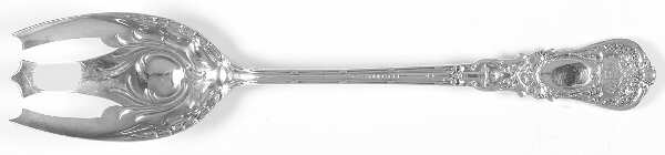 Empire (Sterling, 1895) Oversize Solid Salad Servng Fork