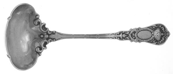 Empire (Sterling, 1895) Solid Piece Cream Ladle