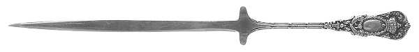 Empire (Sterling, 1895) Letter Opener Solid Piece