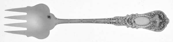 Empire (Sterling, 1895) Large Individual Terrapin Fork