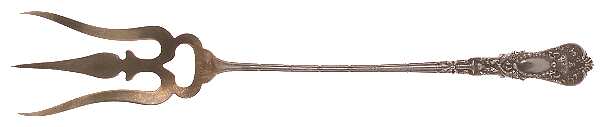 Empire (Sterling, 1895) Large Lettuce Serving Fork