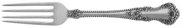 English Rose (Sterling, 1955) Fork