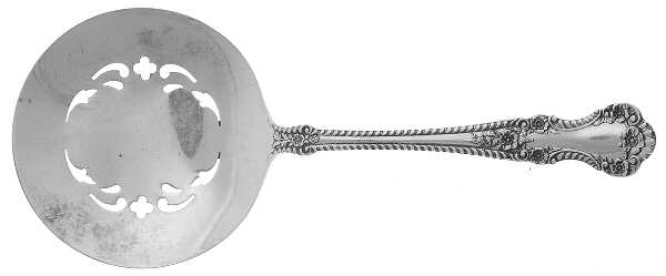 English Rose (Sterling, 1955) Tomato Server, Solid Piece