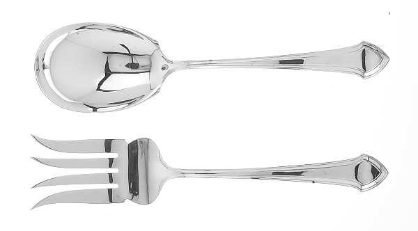 Essex (Sterling, 1911) (2 Pc) Solid Salad Set