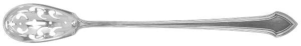 Essex (Sterling, 1911) Pierced Bowl Long Handle Olive Spoon