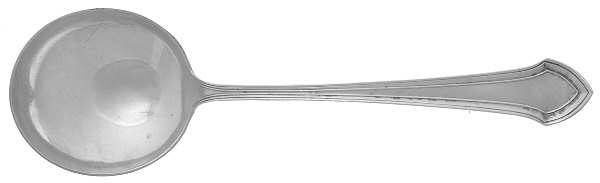 Essex (Sterling, 1911) Round Bowl Soup Spoon (Gumbo)