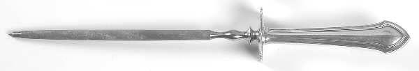 Essex (Sterling, 1911) Large Roast Steel Rod Knife Sharpener