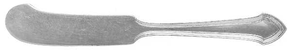 Essex (Sterling, 1911) Flat Handle Butter Spreader