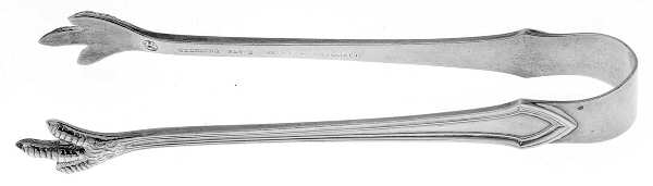 Essex (Sterling, 1911) Large Sugar Tongs