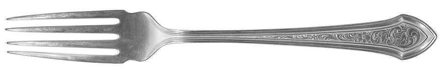 Essex No.5-Engraved (Sterling, 1911) Fork