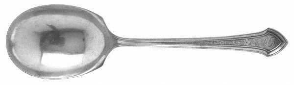 Essex No.5-Engraved (Sterling, 1911) Small Solid Berry/Casserole Spoon