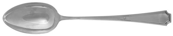 Fairfax No.1-Engraved (Sterling, 1910, No Monos) Gravy/Dressing Spoon with Button