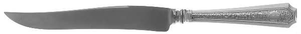 Fairfax No. 4-B-Engv (Sterling, 1910) Small Steak Carving Knife with Stainless Blade