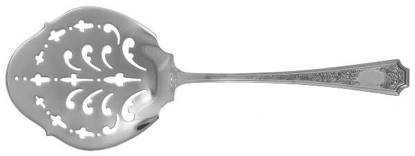 Fairfax No. 4-B-Engv (Sterling, 1910) Tomato Server, Solid Piece