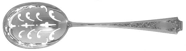 Fairfax No. 4-B-Engv (Sterling, 1910) Ice Serving Spoon Large