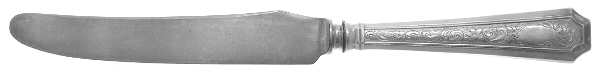 Fairfax No. 4-B-Engv (Sterling, 1910) Old French Hollow Knife with Bolster
