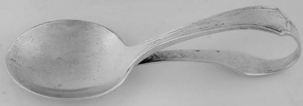 Fairfax (Sterling, 1910) Curved Handle Baby Spoon