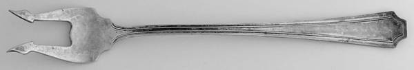 Fairfax (Sterling, 1910) Short Handle Pickle/Olive Fork