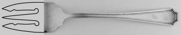 Fairfax (Sterling, 1910) Pastry Fork
