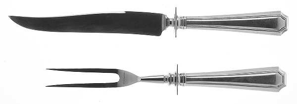 Fairfax (Sterling, 1910) Small Stainless Blade 2-Piece Steak Carving Set