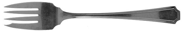 Fairfax (Sterling, 1910) Individual Salad Fork